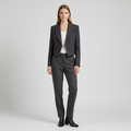Structured Cropped Tailored Blazer