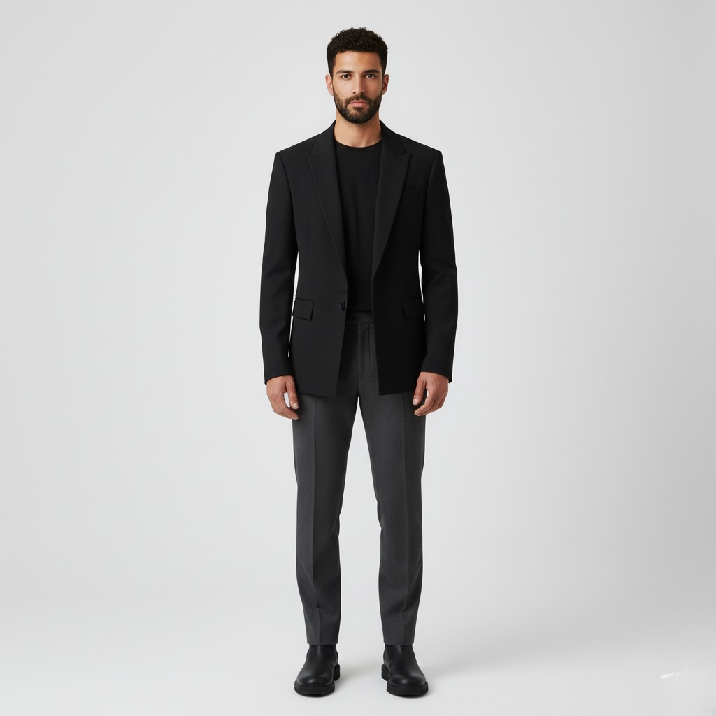 Tailored Minimal Blazer