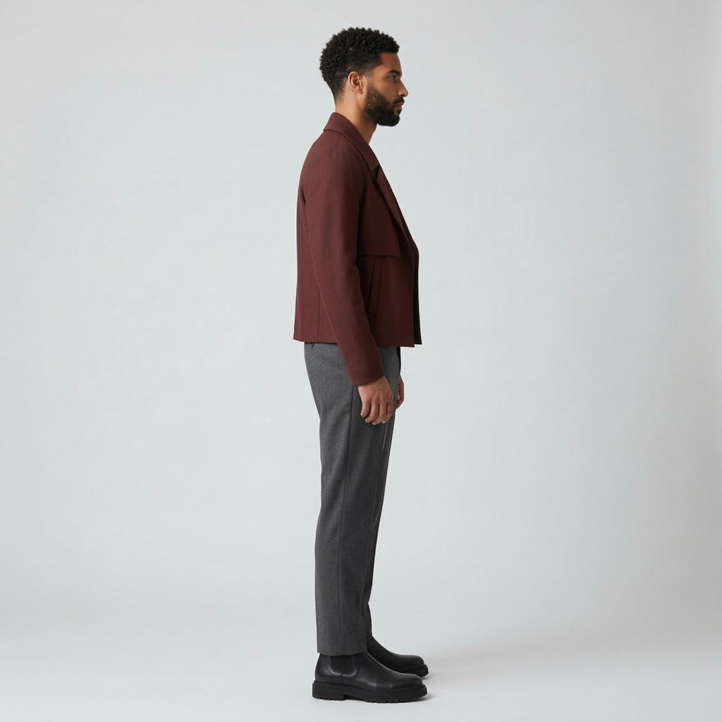 Cropped Tailored Jacket