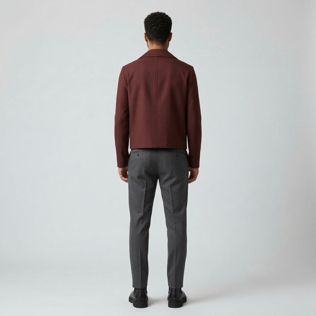 Cropped Tailored Jacket