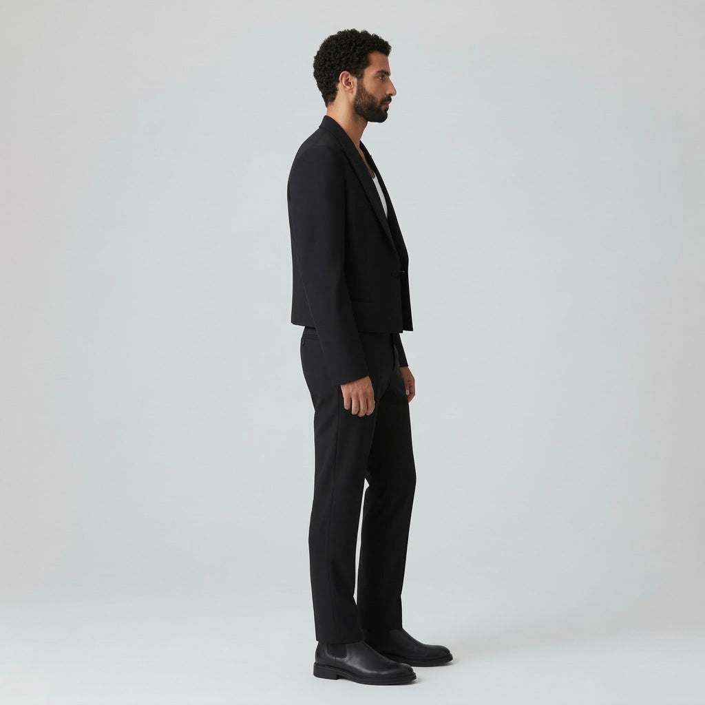 Tailored Cropped Blazer