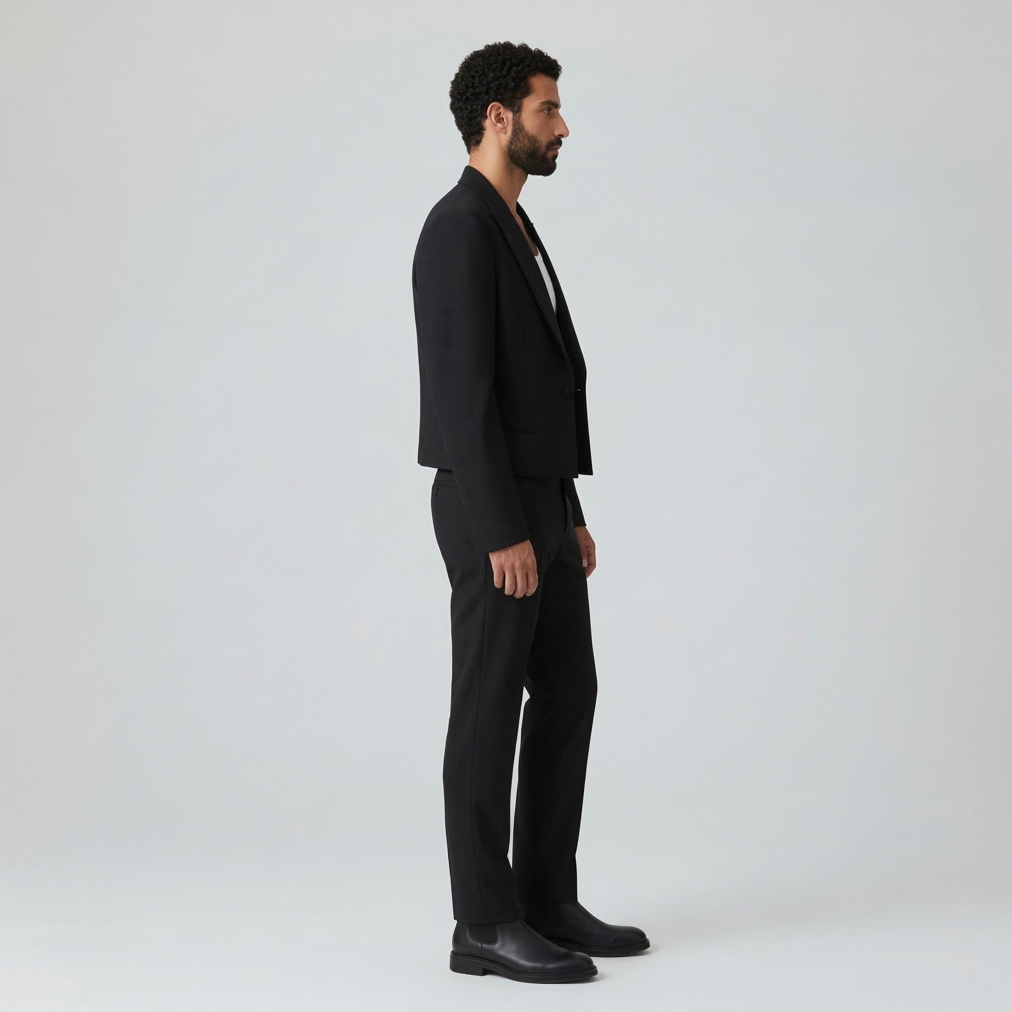 Tailored Cropped Blazer