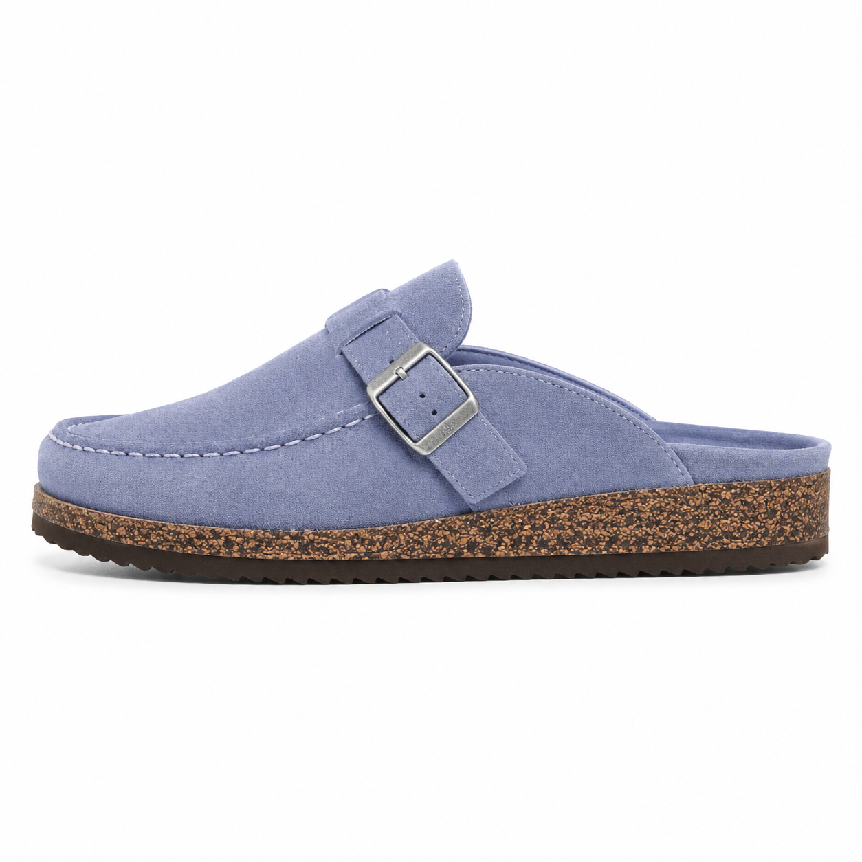 Clara Buckle Comfort Clog — Women's Soft Fit Slip-On Shoe