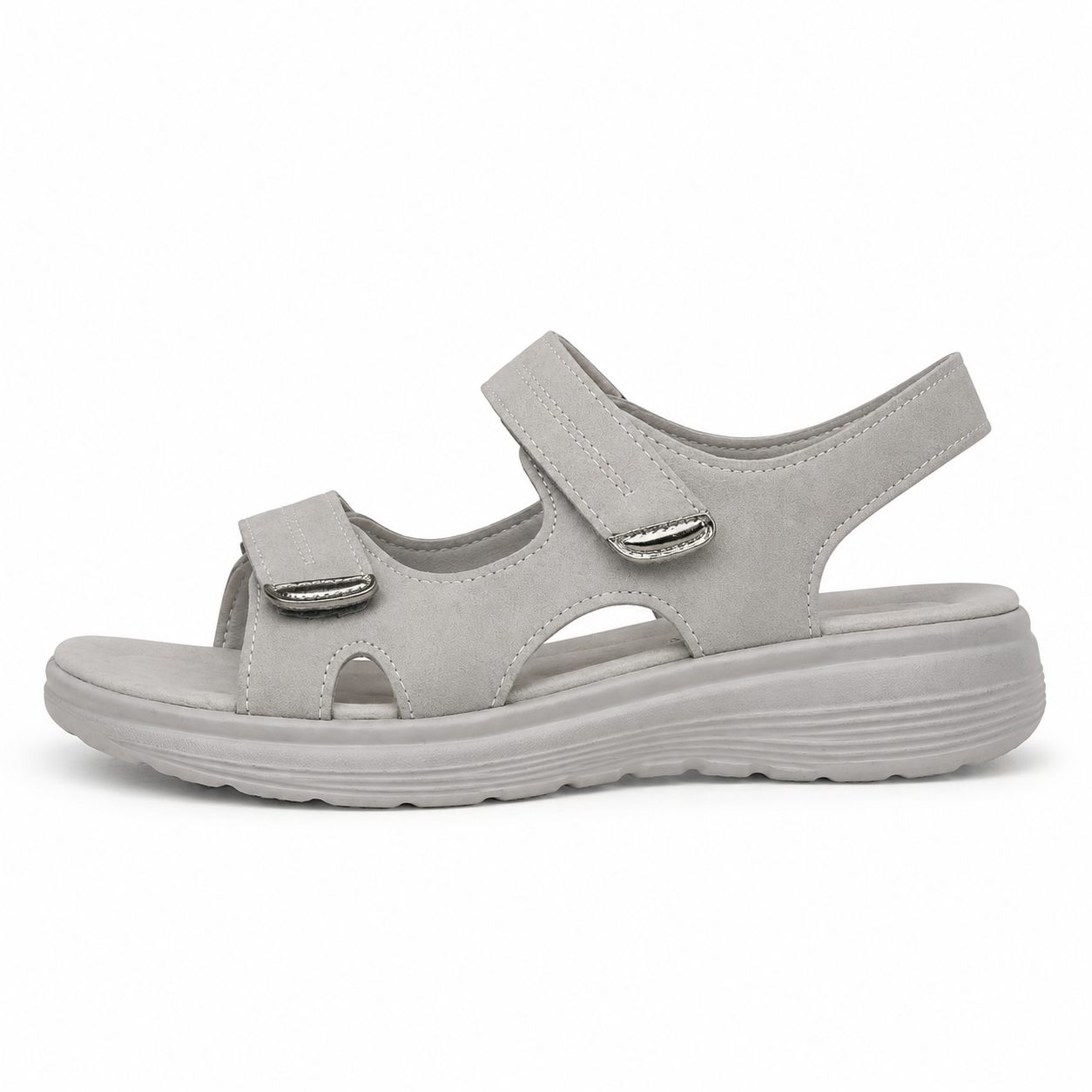 Clara Comfort Wedge Sandal — Women's Adjustable Strap Open Toe Sandal