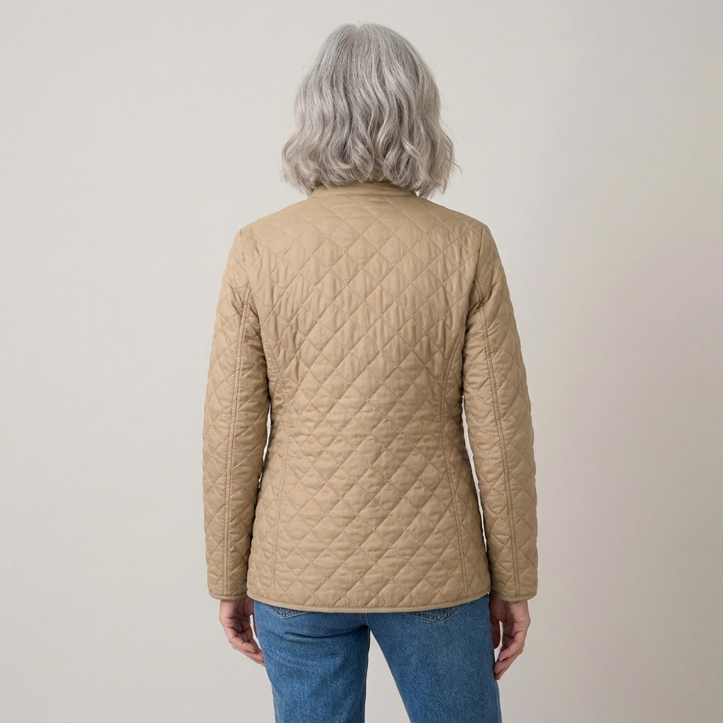 DIAMOND QUILTED JACKET FOR WOMEN