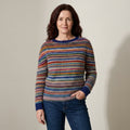 Multicolour Striped Jumper for Women