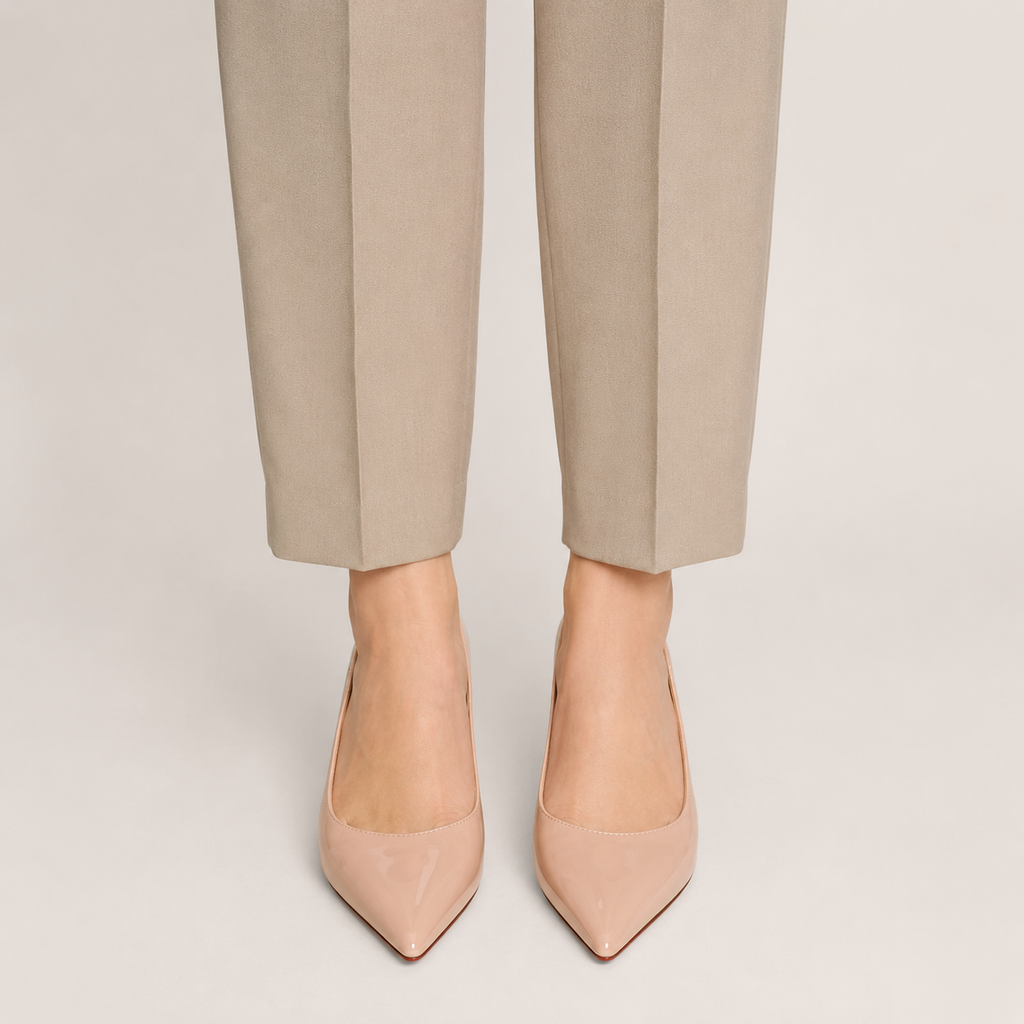 Clara Pointed Slingback Heel — Women's Orthopedic Comfort Heel