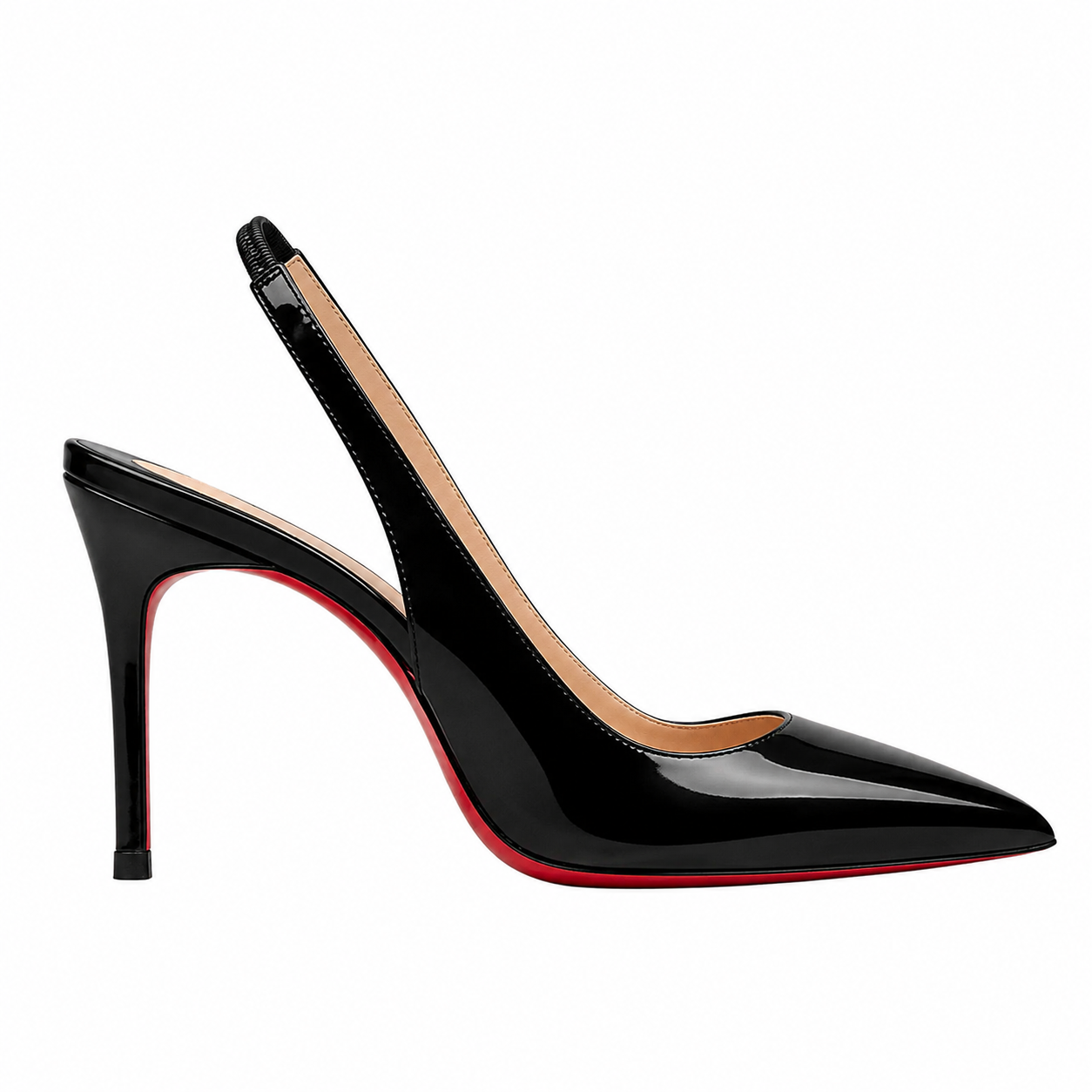 Clara Pointed Slingback Heel — Women's Orthopedic Comfort Heel