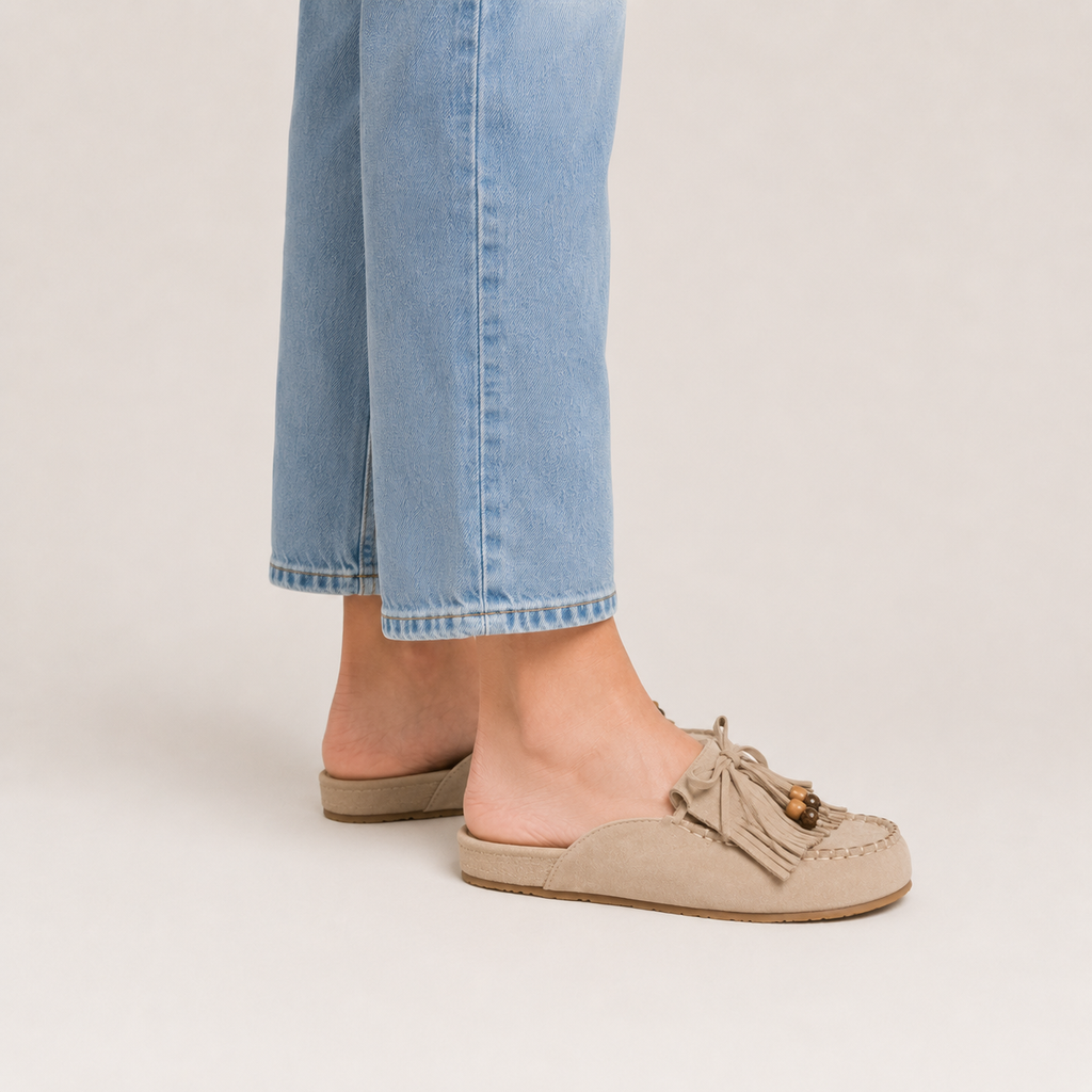 Clara Open Wedge Ankle Boot — Women's Peep Toe Buckle Wedge Sandal