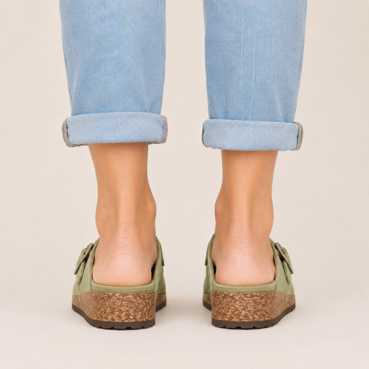 Clara Buckle Comfort Clog — Women's Soft Fit Slip-On Shoe