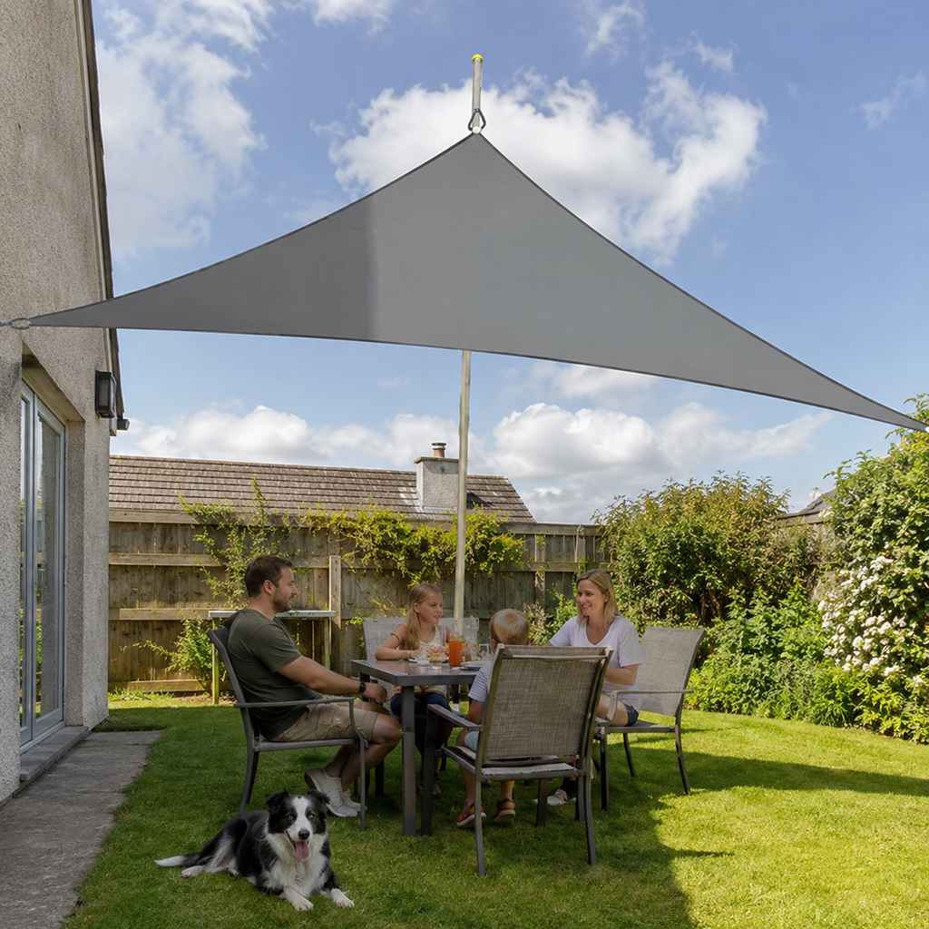 Waterproof Sun Shade Sail — UV Protection Garden Patio Canopy Awning